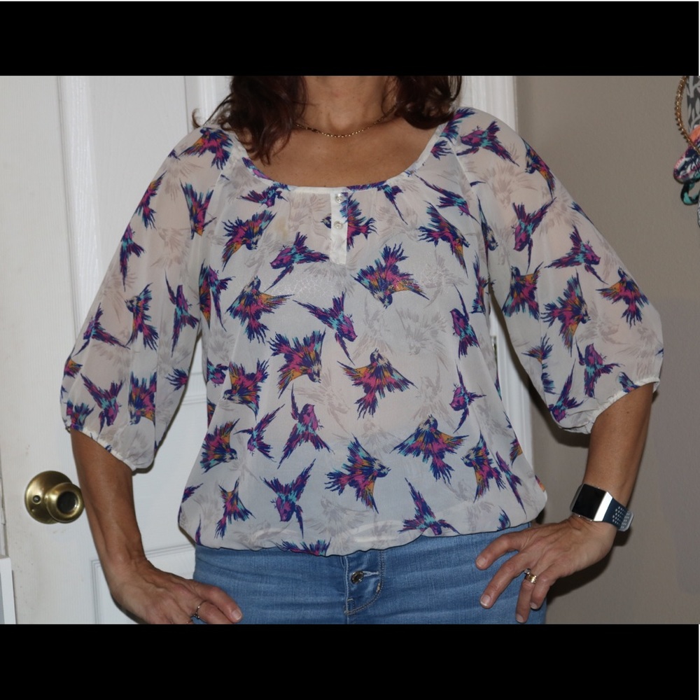 Bird blouse